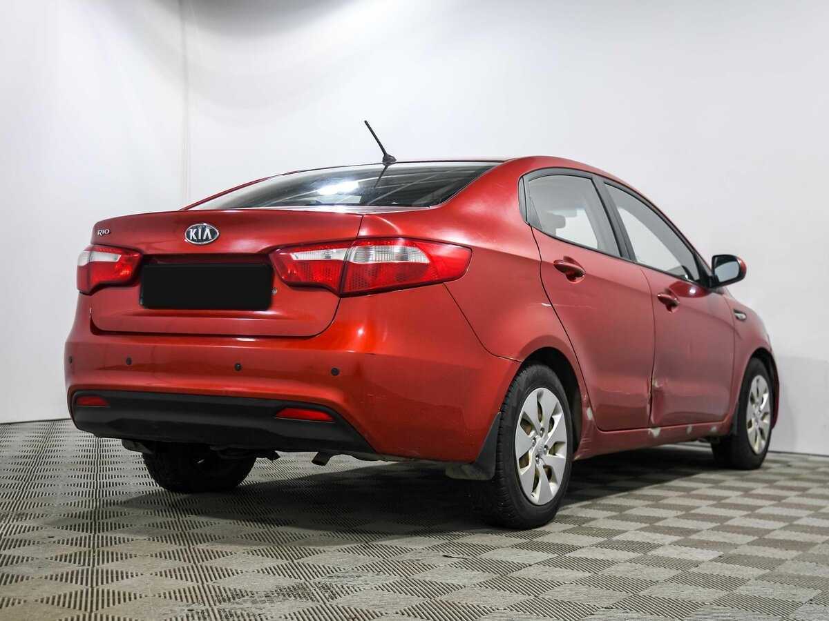 Kia Rio, 2012 Фото №4