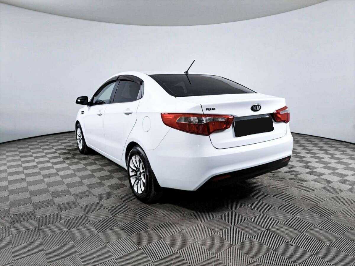 Kia Rio 5-speed, 2014 Фото №7