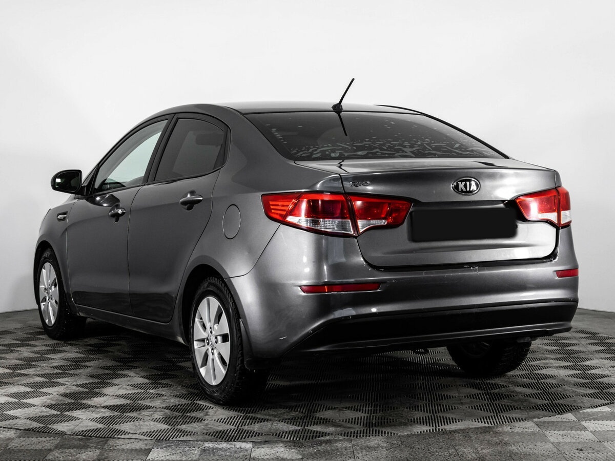 Kia Rio III Рестайлинг, 2015 Фото №6