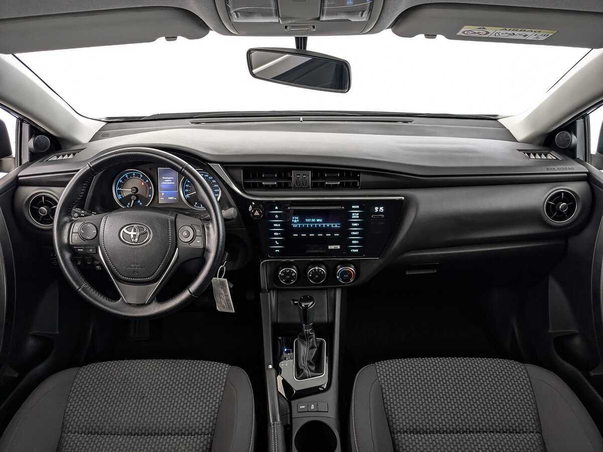 Toyota Corolla, 2017 Фото №14