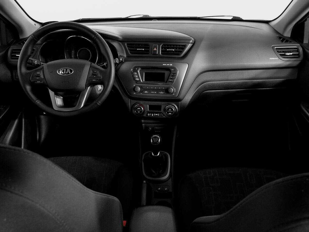 Kia Rio 5-speed, 2013 Фото №12
