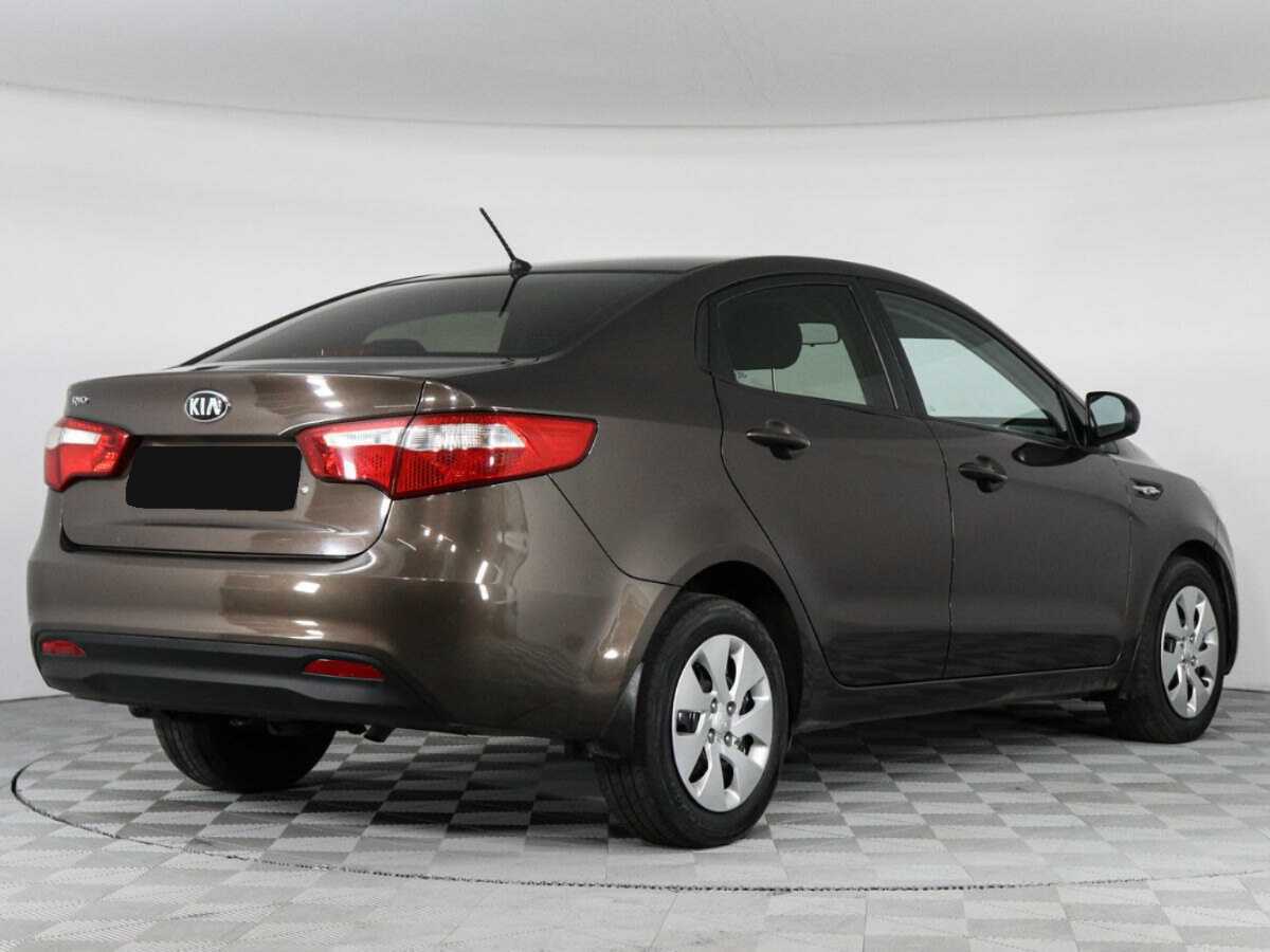 Kia Rio, 2014 Фото №5