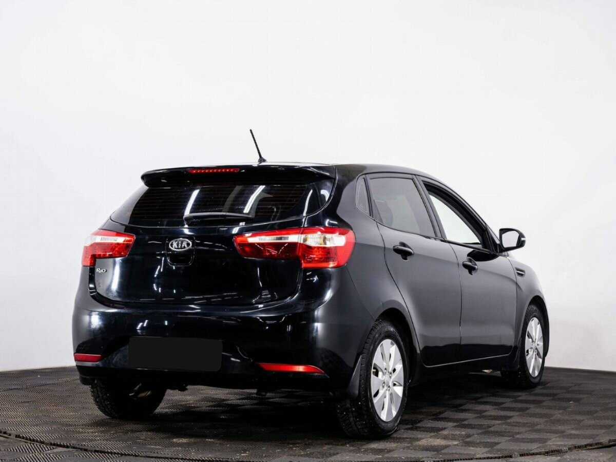 Kia Rio 5-speed, 2012 Фото №6