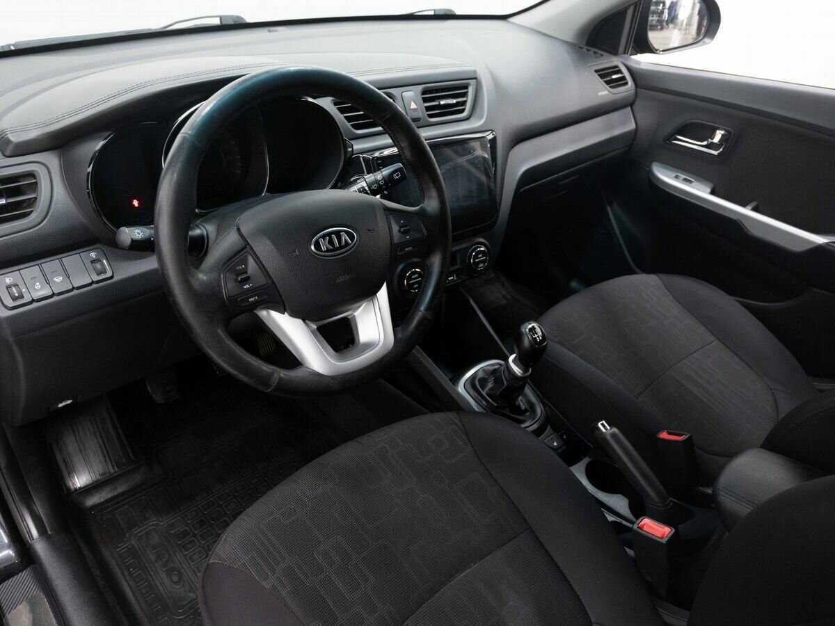 Kia Rio 5-speed, 2012 Фото №8