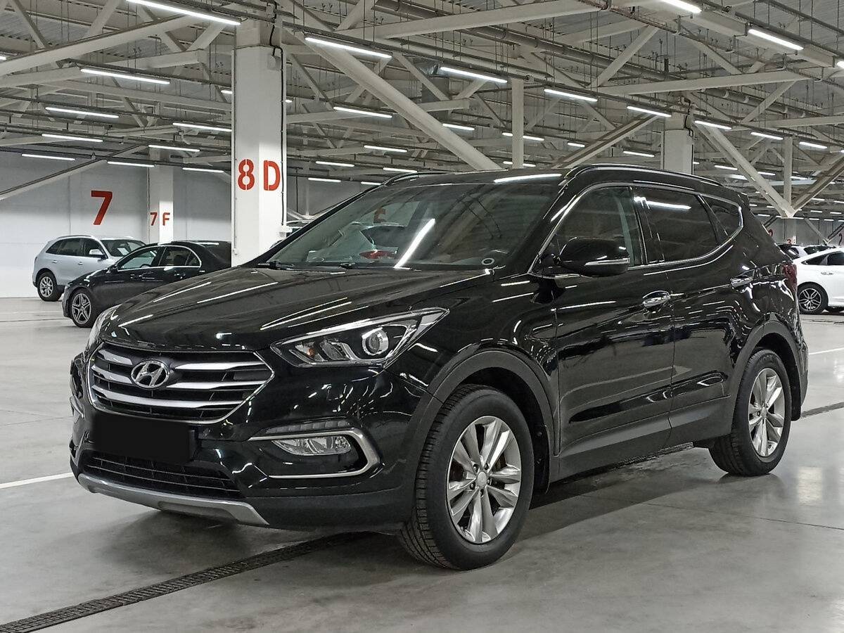 Hyundai Santa Fe, 2017 - 102 001 км. | Фото №1